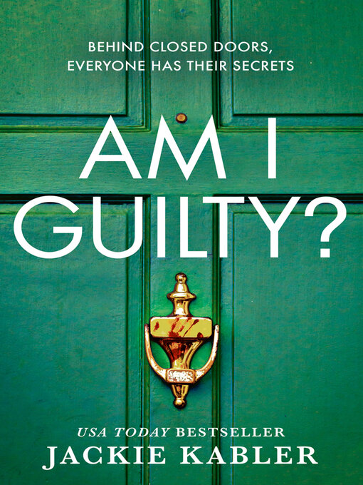 Title details for Am I Guilty? by Jackie Kabler - Wait list